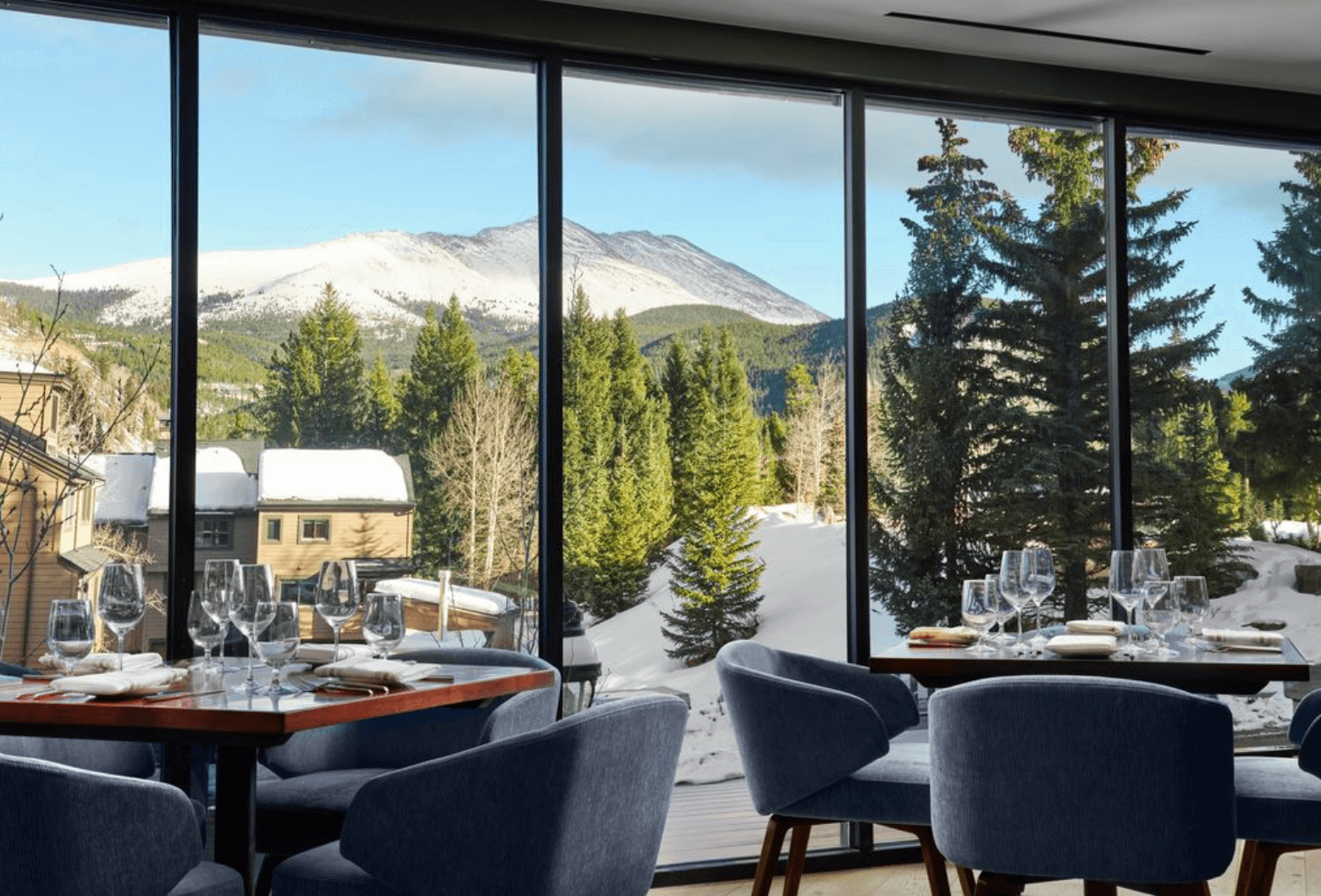 dining space - business travel